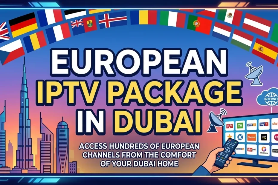 Best European IPTV Package streaming European TV channels in HD and 4K