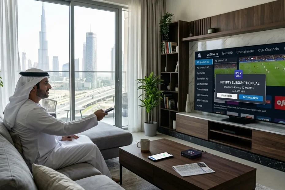 buy IPTV subscription UAE Dubai best IPTV service