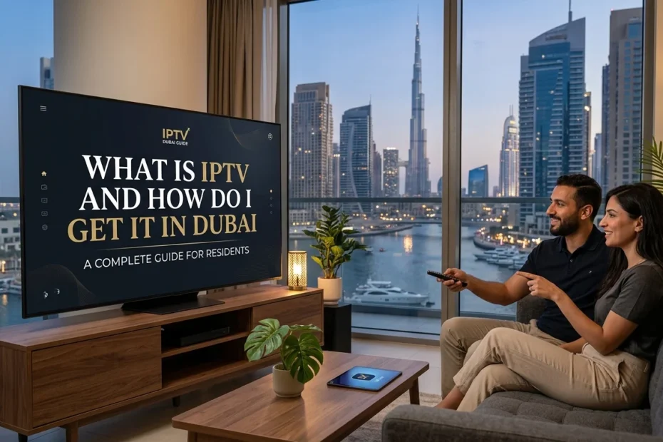 what is IPTV and how do I get it in Dubai UAE guide setup